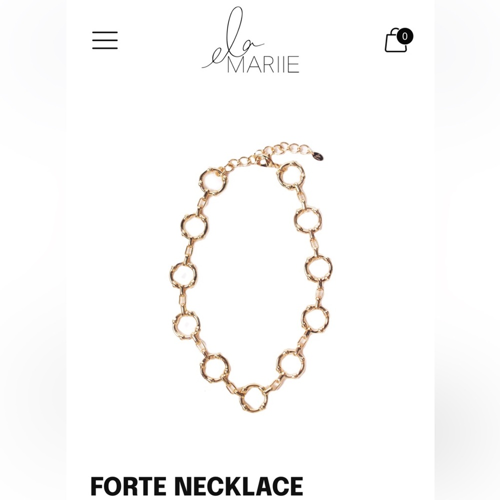 Elsa Marie - Forte Necklace - Women Jewelry